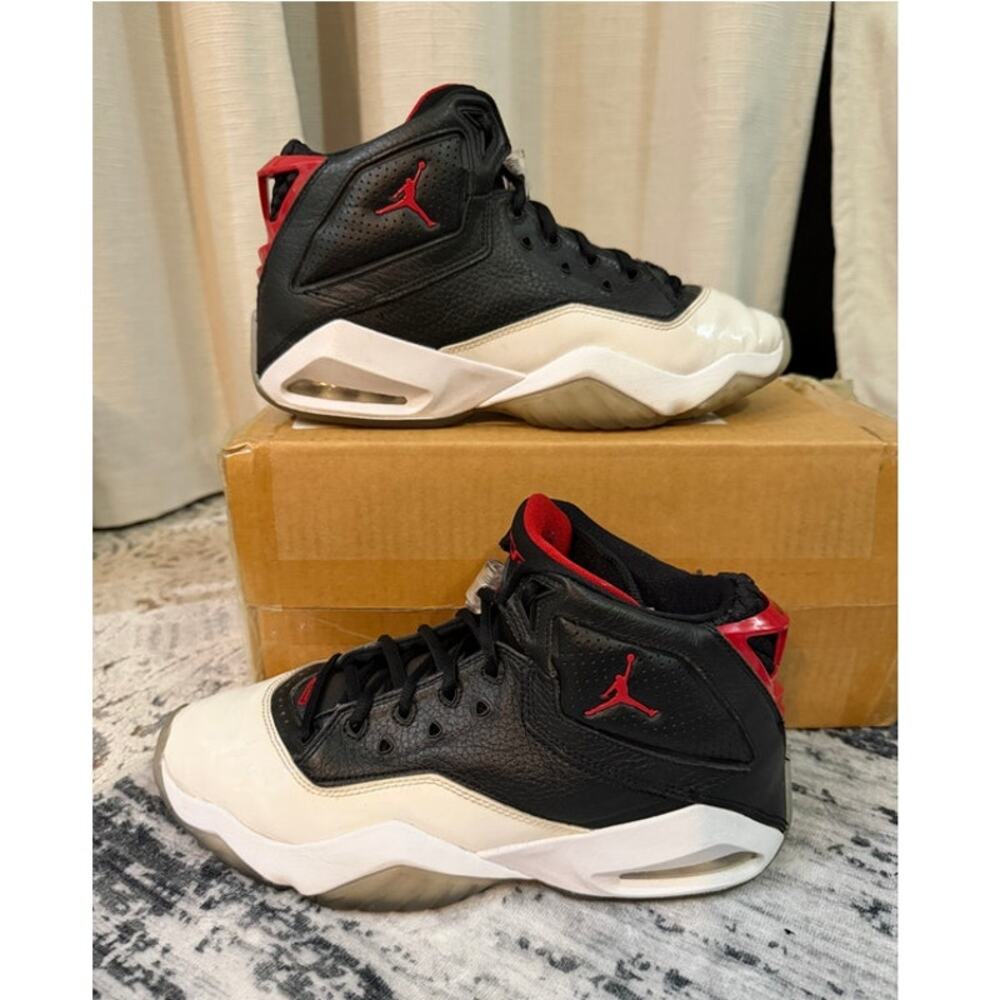 Air Jordan B'Loyal Nike Basketball Sneakers Black Red White Men US 8.5